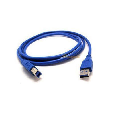 

Синий 3FT / 1M USB 3.0 Type A Мужской тип B Мужской M / M кабеля шнура адаптера