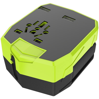

Elegance Multi-functional travel charger with car charger2xUSB charger&different countries adapter American plug European plug Aus plug UK plug