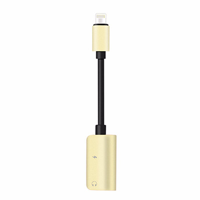 

2in1 Charging Listening Music Nylon Braid Multi-function ios lightningTo 35mm Audio&ios lightning Switch Cable Applicable To