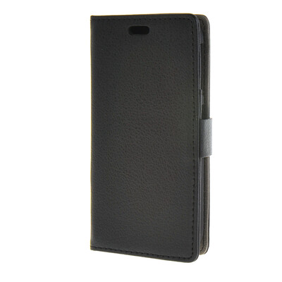 

MOONCASE Litch Skin Leather Card Slot Wallet Bracket Back чехол для HTC Desire 320 D320 Black