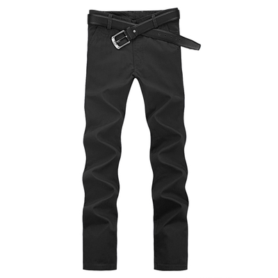 

Zogaa Korean Men's Pants Casual Slim Fashion Pure Cotton Straight