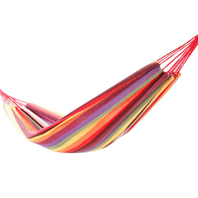

El Monte ALPINT MOUNTAIN Outdoor widening thickening 200 160 Casual canvas hammock swing camping hammock 610-321 blue color