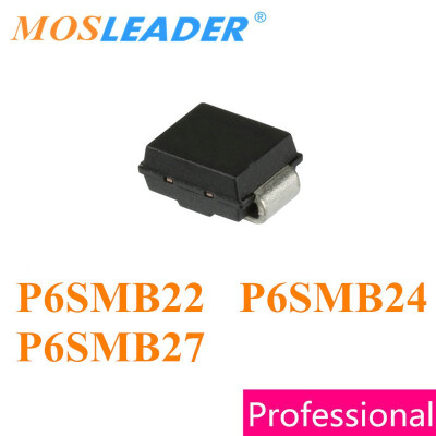 

Mosleader SMB 750PCS P6SMB22 P6SMB24 P6SMB27 P6SMB22A P6SMB22CA P6SMB24A P6SMB24CA P6SMB27A P6SMB27CA DO214AA