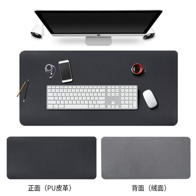 

BUBM mouse pad small office table mat laptop pad keyboard pad office desk table pad game home mat waterproof support large goods custom black small single side