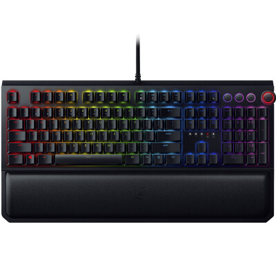 

Razer black widow spider elite version - orange axis esports game mechanical keyboard RGB backlight Jedi survival chicken keyboard