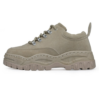 

New Black Womens Platform Chunky Sneakers 2018 Fashion Lace Up Women Flat Thick Sole Shoes Woman Dad Footwear