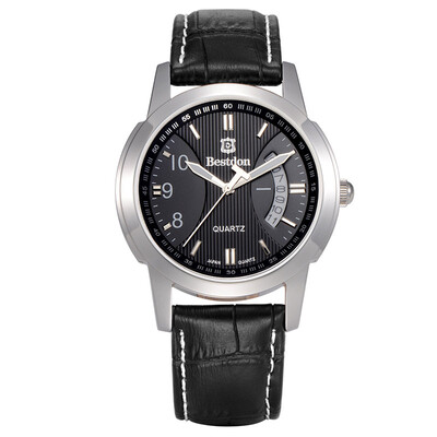 

BESTDON BD98108G Mens Fashionable Waterproof Quartz Wrist Watch BlackSilver