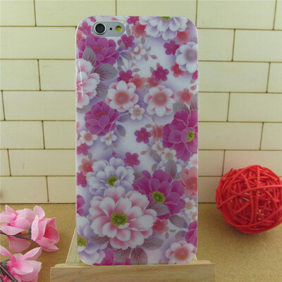 

Classic Floral Patterns TPU Phone Case for Apple iPhone 6 6S