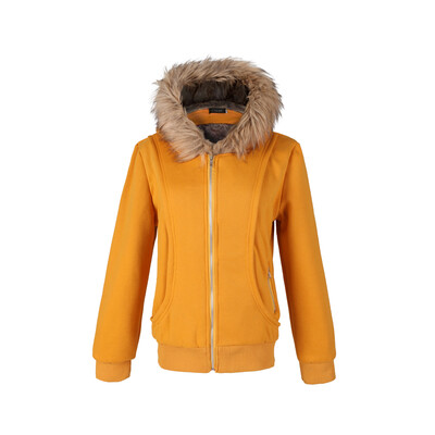 

CT&HF Women Winter Autumn Zipper Thicken Hoodie Coat Casual Women Sport Outerwear