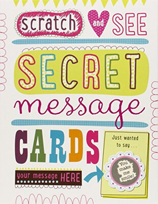

Scratch And See Secret Message Cards