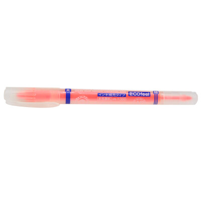 Cherry Sakura water-based double-headed fluorescent marker pen VK-T 305 fluorescent orange color pen painted DIY greeting card pen Japanese imports