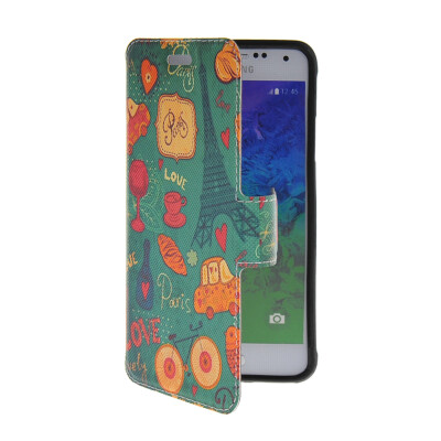 

MOONCASE Cute Pattern Leather Side Flip Wallet Pouch Stand Shell Back ЧЕХОЛ ДЛЯ Samsung Galaxy Alpha G850F