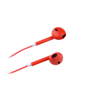 

Candy Color Earphone Headphone with Mic and Volume Control in Retail Box for iPhone