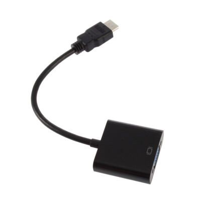 

HDMI Male to VGA RGB Female HDMI to VGA Video Converter adapter 1080P for PC