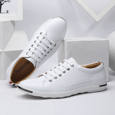 

JUQI Business Men Oxford Genuine Leather Shoes