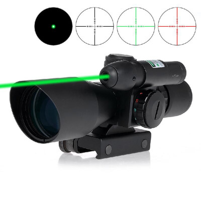 

25-10X40 Riflescope Green Red Dual Illuminated Reticle Tactical Riflescope Mil-Dot Hunting Scope Sight