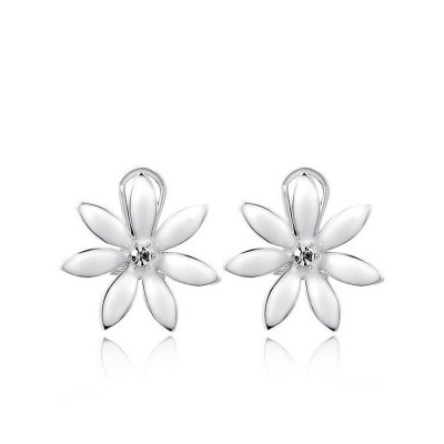 

Yoursfs® 18K White Gold Plated Paint Funflower Stud Earring Women's Fashion Jewelry