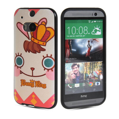 

MOONCASE Watercolor Art Soft Flexible Silicone Gel TPU Skin Shell Back Case Cover for Htc One M8