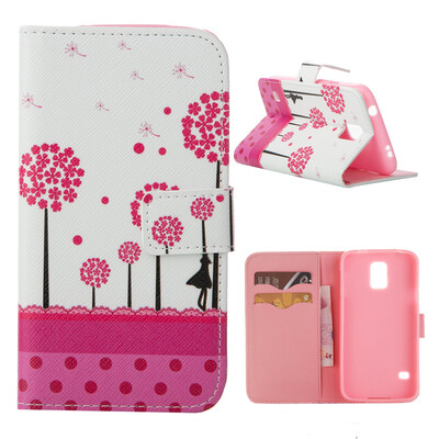 

MOONCASE ЧЕХОЛ ДЛЯ Samsung Galaxy S5 Flip PU Leather Fold Wallet Card Slot Kickstand Back [Pattern series] /a01