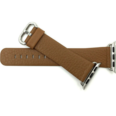 

Huayi Apple Watch Smart Watch (38mm) strap version of the original leather pattern (domestic leather) dark blue