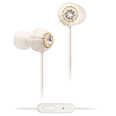 

Maxell CJ151WH Swarovski Элемент украшения HD Микрофон Белый