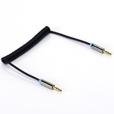 

Vention Stereo Audio Cable Gold Plated 35mm Spring Auxiliary AUX Cable For Car Cellphone Computer Headphone