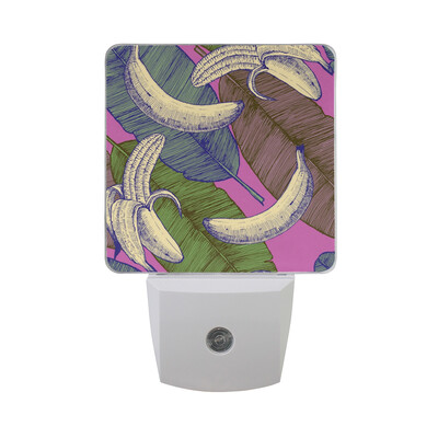 

ALAZA LED Night Light With Smart Dusk To Dawn SensorStatue Of Liberty On American Flag Plug In Night Light