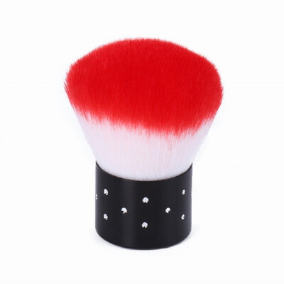 

1PC 6 COLOR soft brush Nail Tools Brush & UV Gel Nail Art Dust Clean Brush