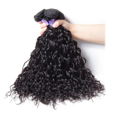 

UNice Hair Kysiss Virgin Series Water Wave 3 Bundle Deals Unprocessed Human Hair Weave Bundle 8-26 Inch Peruvian Hair Bundles