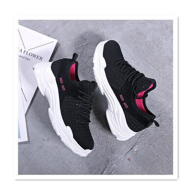 

New wild casual running shoes flat sneakers breathable ghost step sports mesh dance shoes female