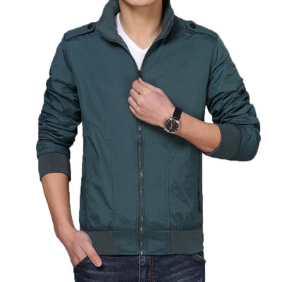 

Zogaa New Autumn Mens Jacket Stand Collar