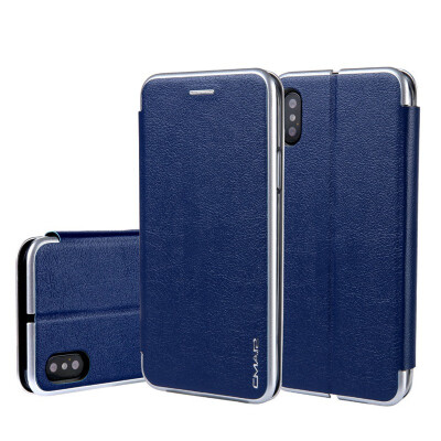 

Business Leather Case For iPhone6s 7 8 Plus Leather Flip Case Wallet Stand Flip Cover For iPhoneX