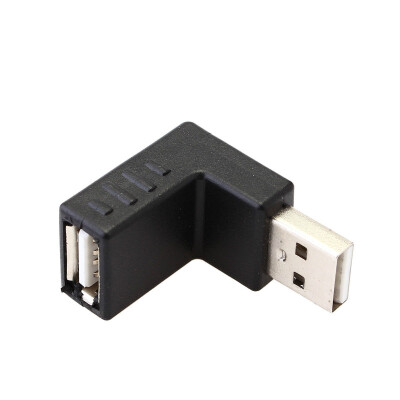 

1pcs USB AM Male to AF Female 90� Right Angle Adapter Plug Converter New