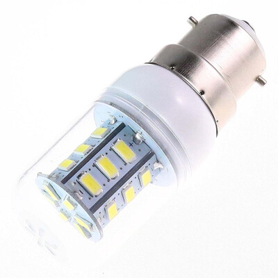 

LED Light 220-240V White Cover High Powe Great 5W B22 24SMD5730 Lamp Bulbs