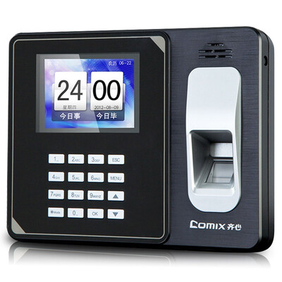 

Comix OP340C high-definition intelligent large color screen free software fingerprint attendance machine is simple&convenient high-speed punch card machine