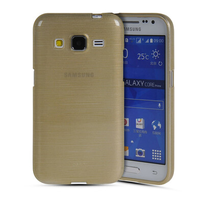 

MOONCASE Soft Flexible Silicone Gel TPU Skin Shell Back Case Cover for Samsung Galaxy Core Prime G360 / Prevail LTE Yellow