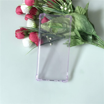 

Soft Silicone For samsung galaxy note8 note 9 TPU Cover Anti-knock transparent Four Angle Prevention Phone Cases