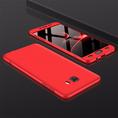 

Goowiiz Phone Case For Samsung Galaxy J7 DuoJ7 PrimeOn Nxt Fashion Color collision 360 Degree Coverage PC