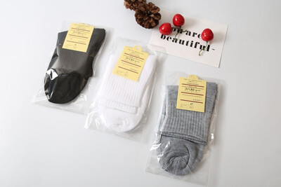 

Socks individually wrapped in tube socks mens sports socks autumn&winter gift socks