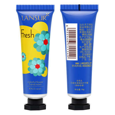 

Lancer LANSUR hand cream pattern colorful hand cream fresh wonderland