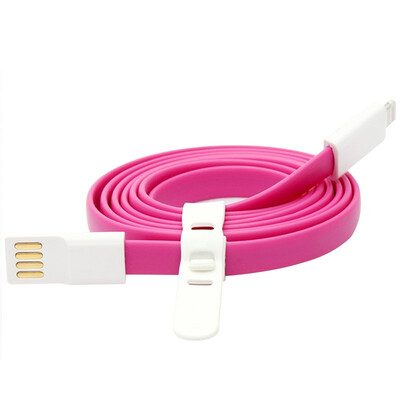 

Ferguson (cabos) F0098 iphone5 / 6 кабель для передачи данных 5s ipad4 air2 Apple 6plus зарядная линия ip4 розовый красный 120cm
