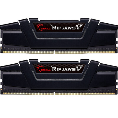 

GSkill Ripjaws V Series DDR4 3200 Frequency 8G 4G × 2 Set Desktop Memory Bentley Black