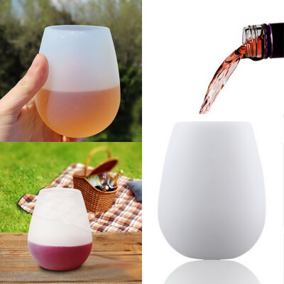 

Unbreakable Portable Stemless Silicone Collapsible Wine Soda Beer Outdoor Cup