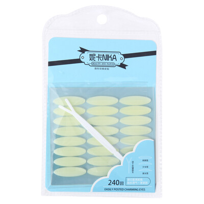 

Jingdong supermarket Nicole NIKA invisible double eyelid paste 240 on NK2504L large invisible breathable waterproof trace with push button eyeliner paste paste