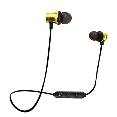 

XT-11 Bluetooth 41 Wireless In-ear Headphones Outdoor Sport Headsets Stereo Music Earphone Magnetic Suction Built-in Microphone L