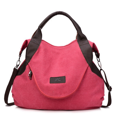 

Autumn New Large Capacity Single Shoulder Slanting Bag Cross Bag Vintage Canvas Bag European And American Style Postman Bag