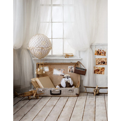 

White Study Room Photo Backdrop 57FT Vinyl Fabric Cloth Digital Printing Photo Background s-2117
