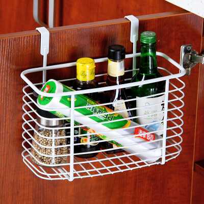 

Ou Runzhe side of the basket cabinet door door nail-free storage debris basket