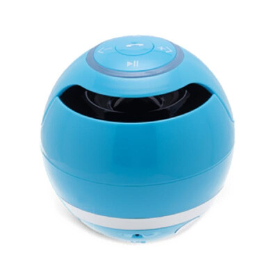 

BT Speaker Colors LED Lights Wireless Portable Subwoofer With Mic FM Red