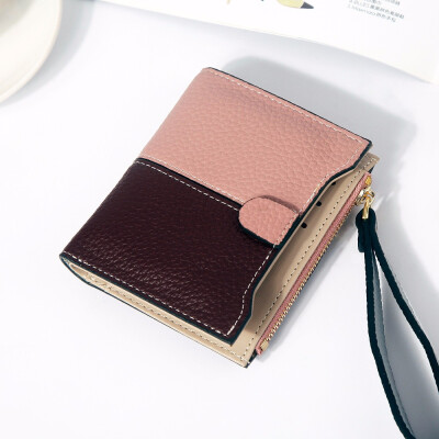 

Zipper Mini Purse female short 2018 new Korean version mini student lovely&fashionable zero wallet